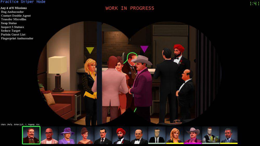 Spy Party (dok. Chris Hecker dan John Cimino/Spy Party)