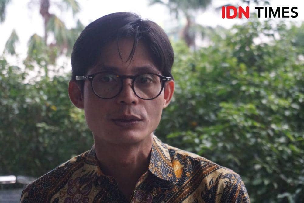 Koordinator Divisi Sosialisasi Pendidikan Pemilih dan Partisipasi Masyarakat KPU RI, August Mellaz. (IDN Times/Tunggul Damarjati)