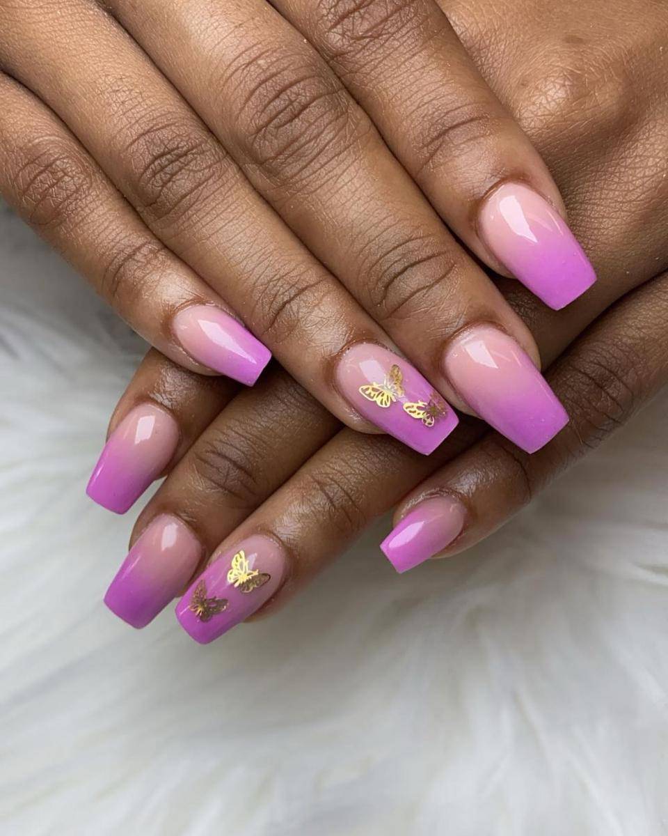 ombre nails (instagram.com/asia.nailedit)
