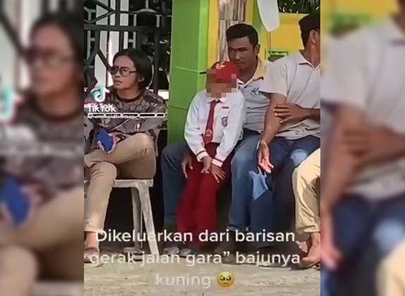 Viral Siswa SD Sulsel Dikeluarkan dari Gerak Jalan karena Baju Lusuh