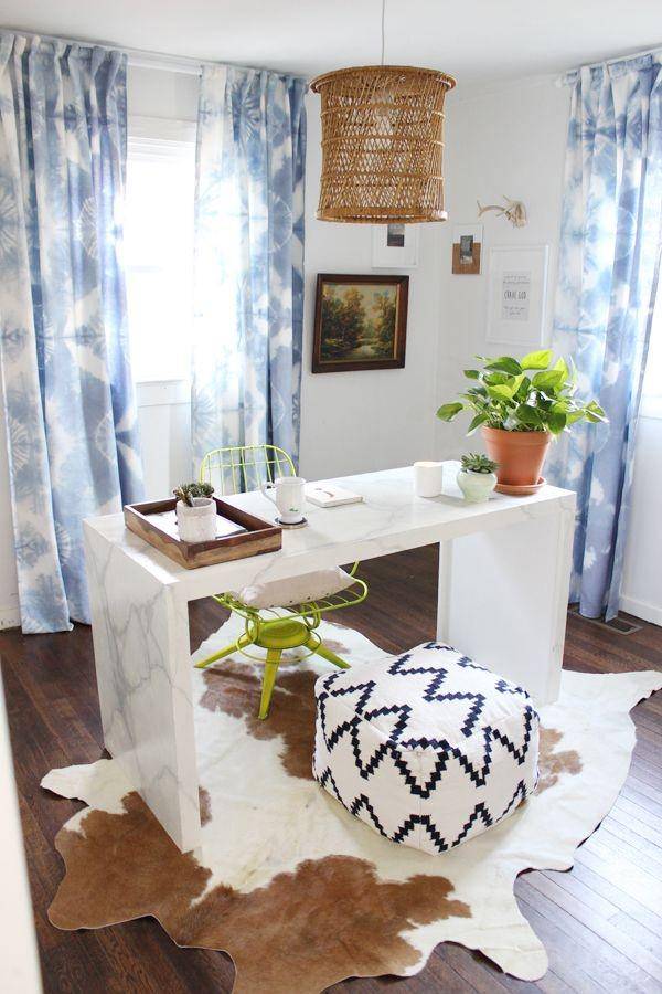 Tie dye curtain (thewhitebuffalostylingco.com)