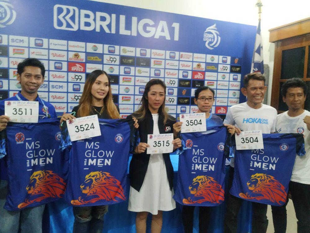 Tutup Perayaan HUT ke 35 Arema, Komunitas Pelari Gelar Marathon