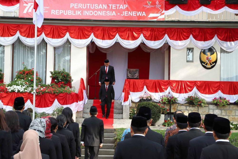 Watap RI untuk PBB di Jenewa, Febrian Ruddyard. (dok. PTRI Jenewa)