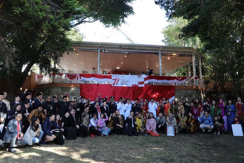 Kegembiraan WNI di Sydney Berkumpul di HUT RI ke-77