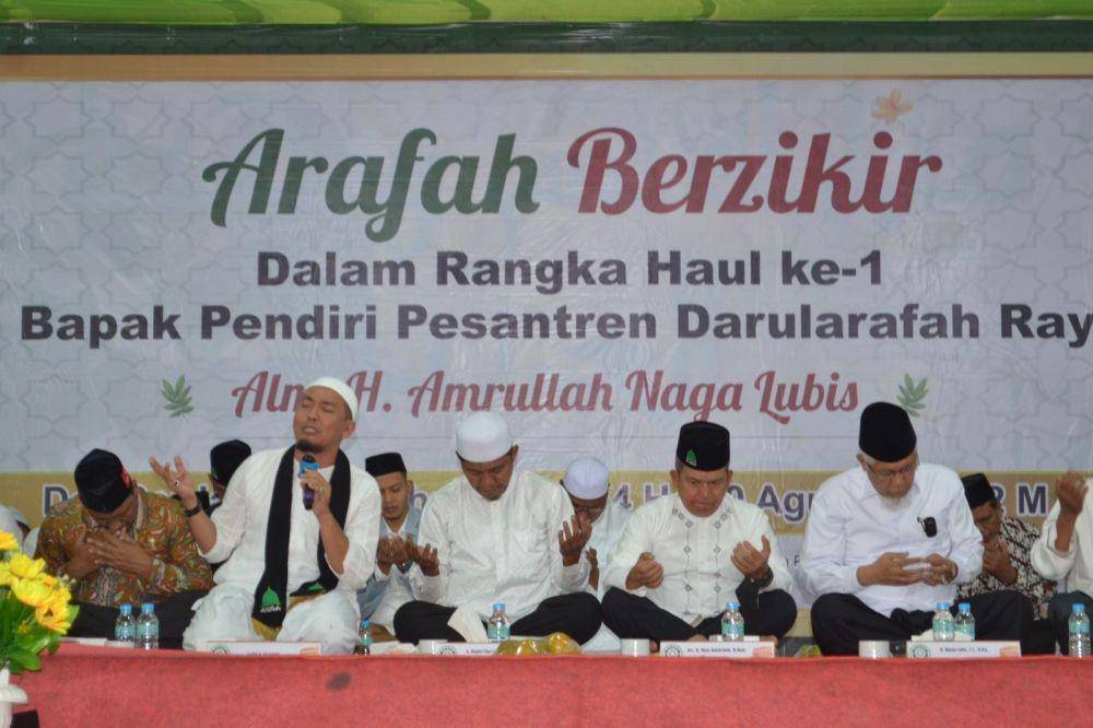 Arafah Berzikir di Pesantren Darularafah Raya, Sabtu (20/8/2022) (Dok.Istimewa)