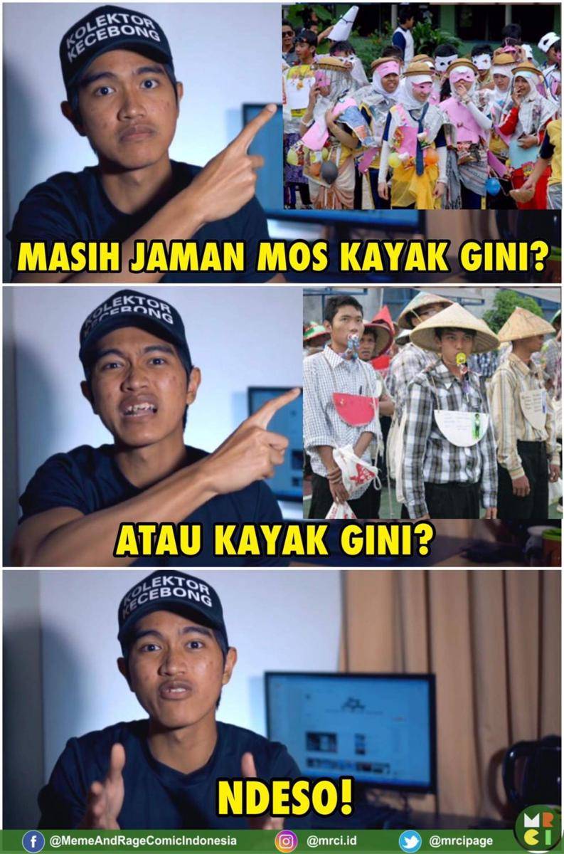 meme tentang ospek (facebook.com/MemeAndRageComicIndonesia)