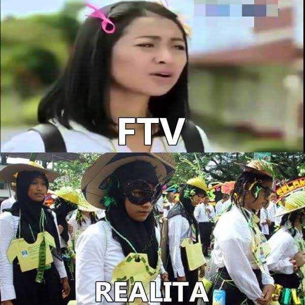 meme tentang ospek (facebook.com/MemeAndRageComicIndonesia)