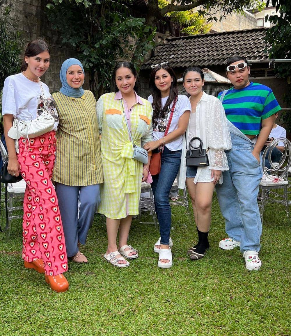 artis hadiri ulang tahun Rafathar (Instagram.com/tya_ariestya)