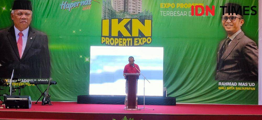 Direktur Jenderal Perumahan Kementerian PUPR Iwan Suprijanto di Balikpapan Kalimantan Timur, Sabtu (20/8/2022). (IDN Times/Hilmansyah)