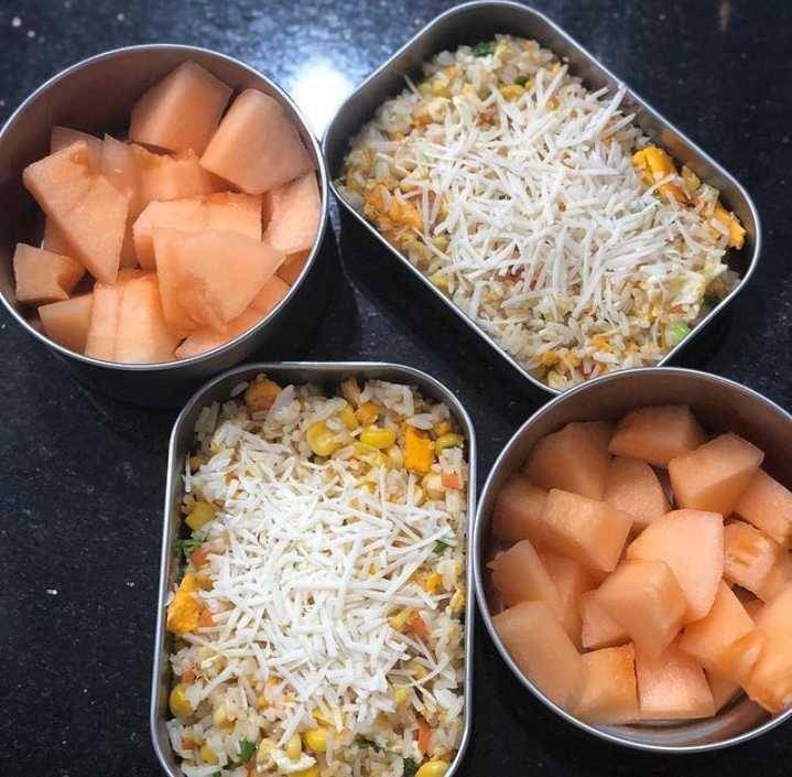 bekal nasi goreng keju (instagram.com/lydiacreation)
