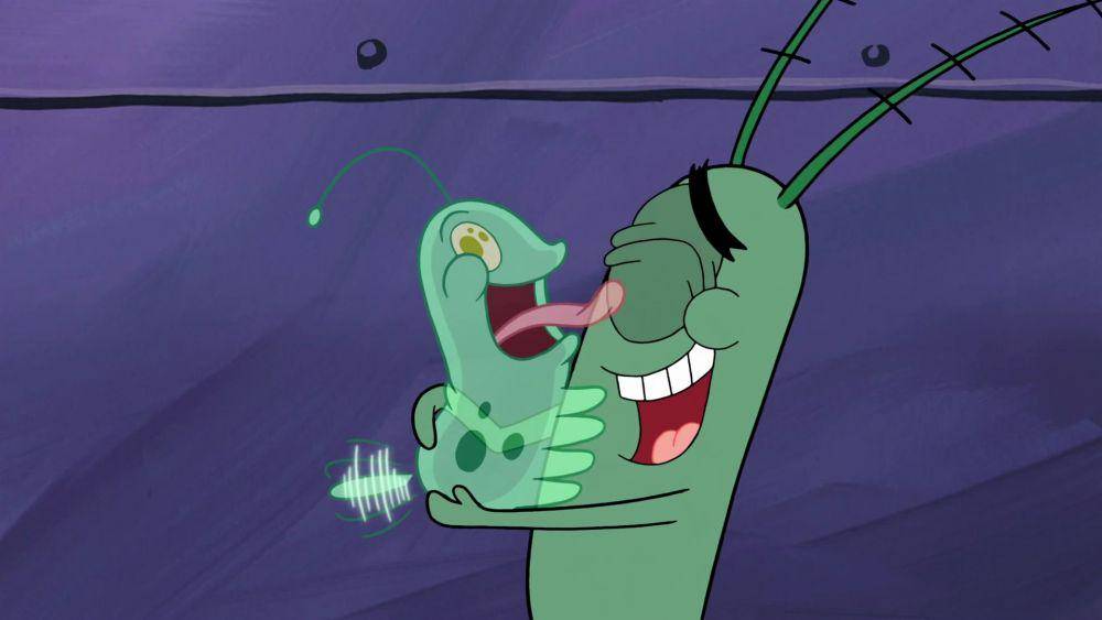Spot dan Plankton. (dok.Nickelodeon/SpongeBob SquarePants)