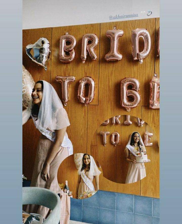 bridal shower Amanda Khairunnisa (instagram.com/akhairunnisa)