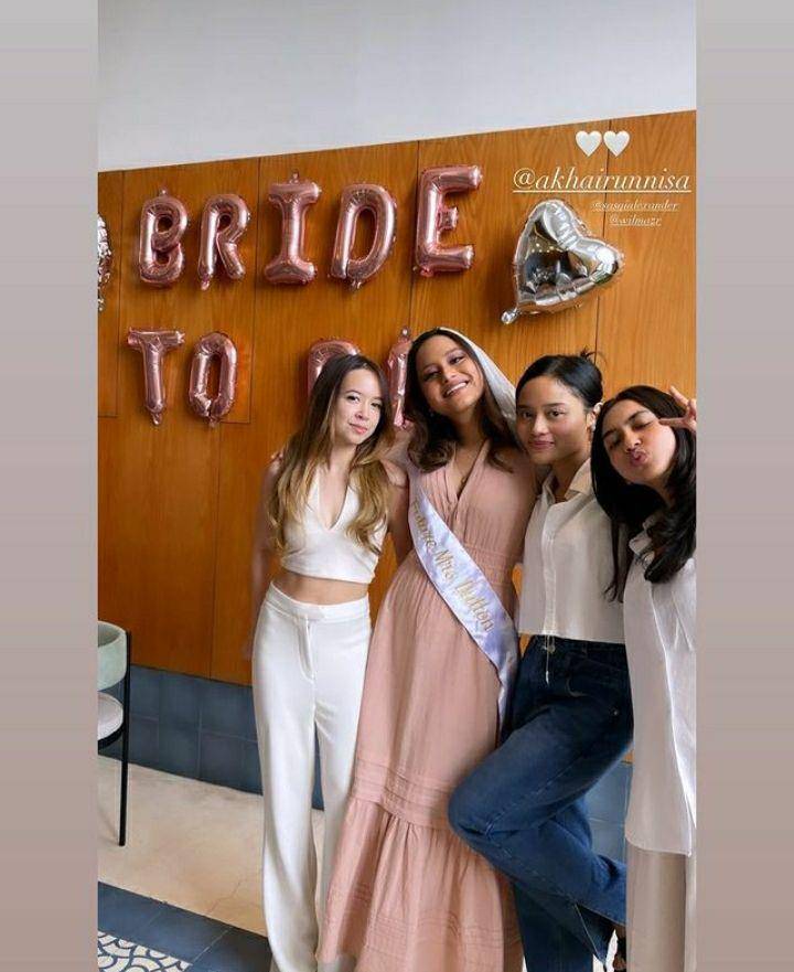 bridal shower Amanda Khairunnisa (instagram.com/akhairunnisa)