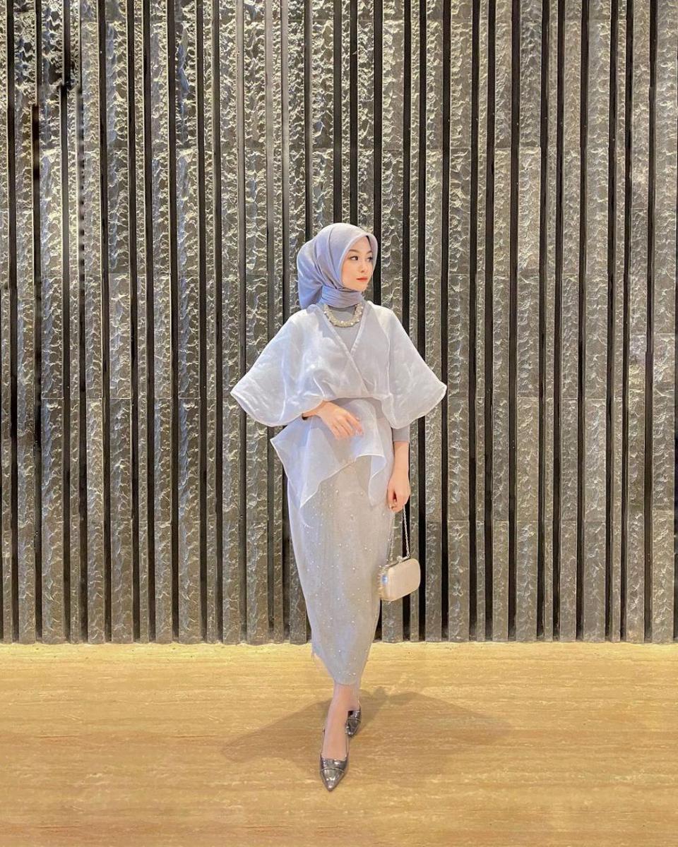tren OOTD hijab untuk kondangan yang viral tahun 2022 (instagram.com/zahramsyfa)