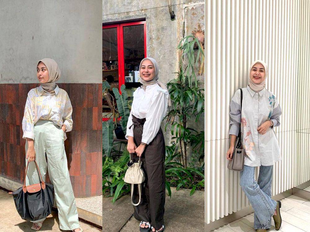 potret Dianty Annisa yang memakai kemeja (instagram.com/diantyy.a)