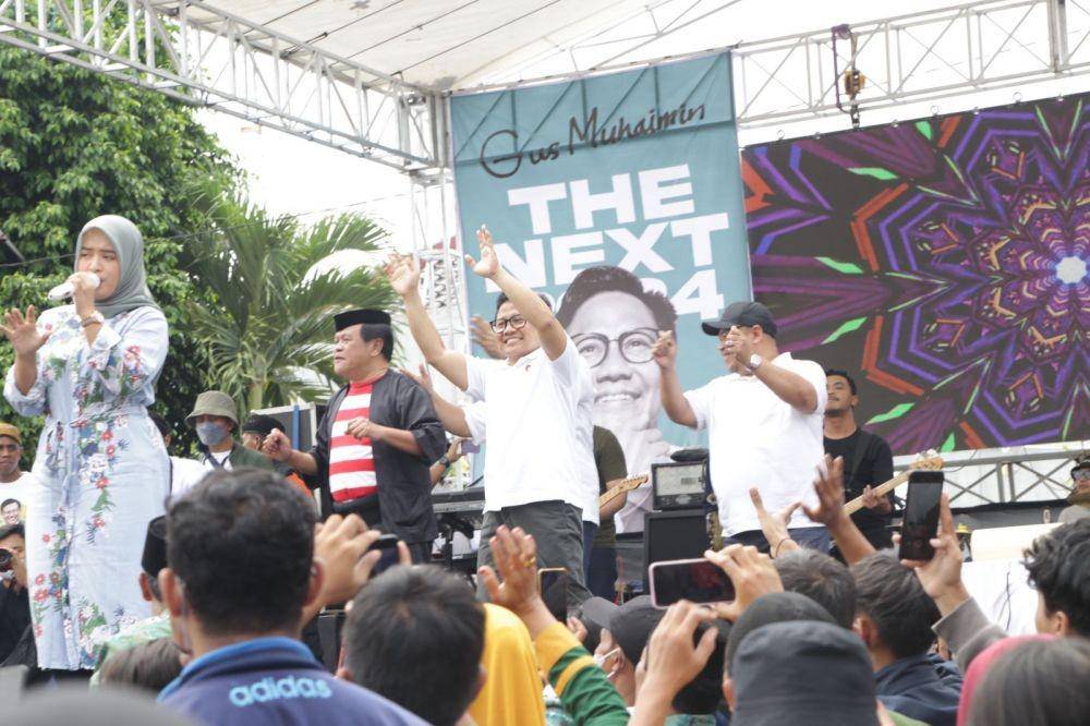Deklarasi seniman dukung Cak Imin jadi Capres 2024 (dok. PKB)