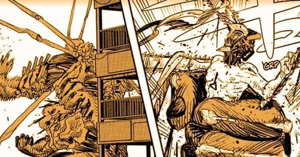 Denji melawan Cockroach Devil (Dok. Shueisha / Chainsaw Man)