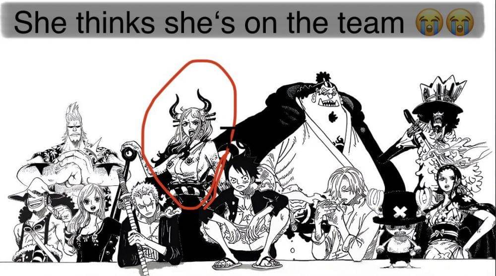 Yamato dikira akan menjadi kru baru Topi Jerami ( Dok. twitter.com/@gutsscar)