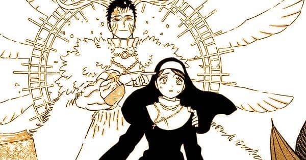 Lucius menyandera Lily ( Dok. Shuiesha / Black Clover )