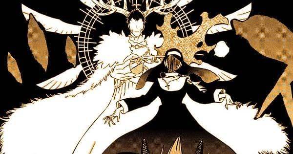 Lucius menggunakan sihir jiwa pada Lily ( Dok. Shuiesha / Black Clover )