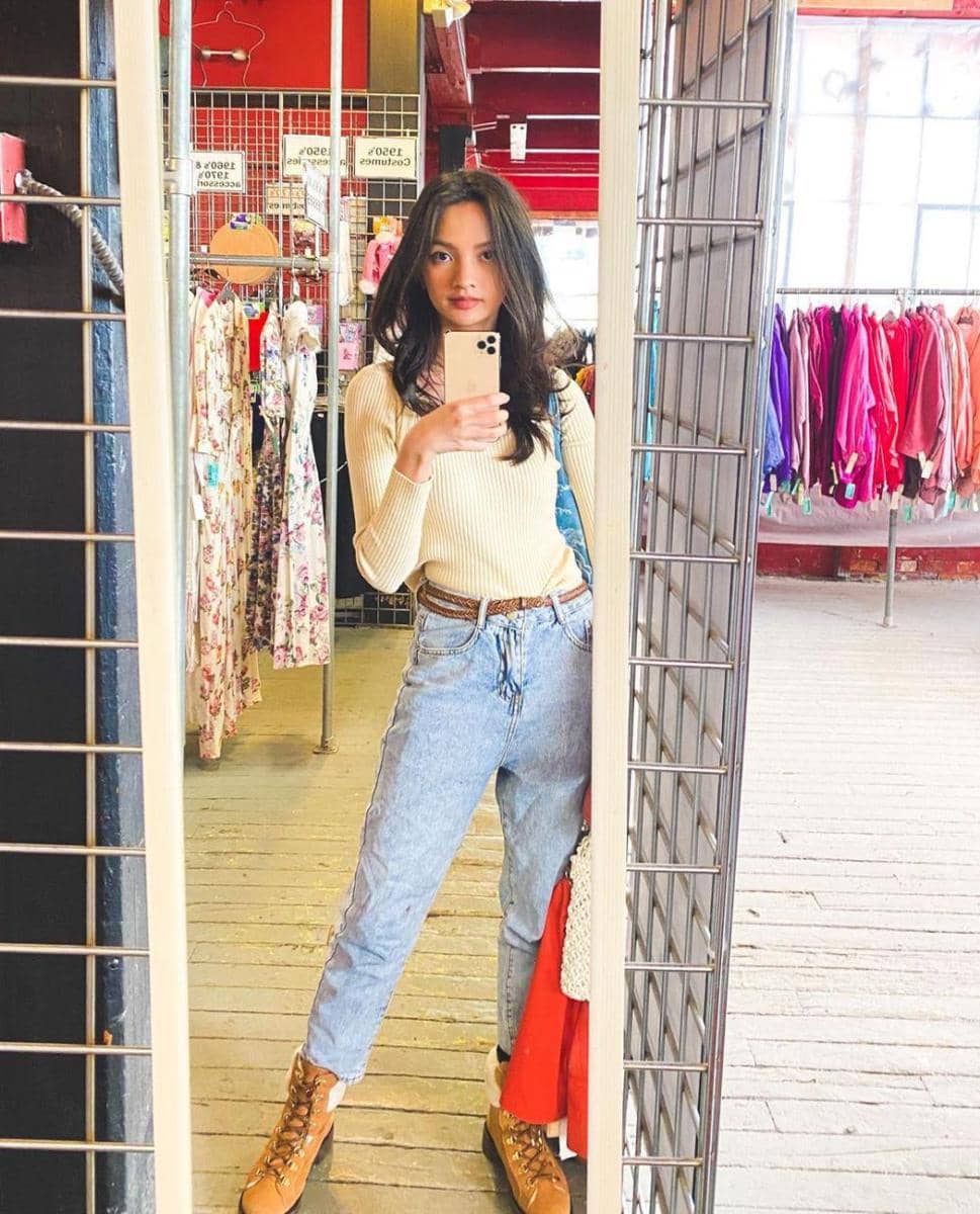 potret OOTD Sabrina Anggraini (instagram.com/sabrinaanggraini)