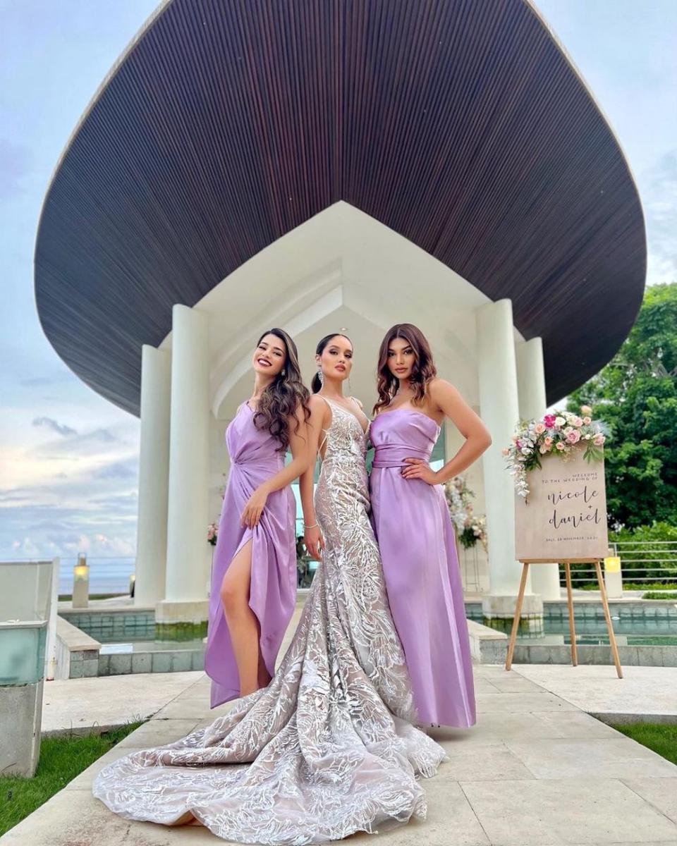 Gaya long dress slit ala Susan Sameh (instagram.com/susansameeh)