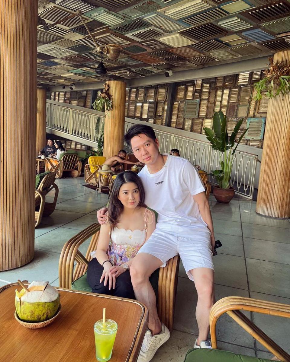 potret Valencia Tanoesoedibjo dan Kevin Sanjaya (instagram.com/valenciatanoe)