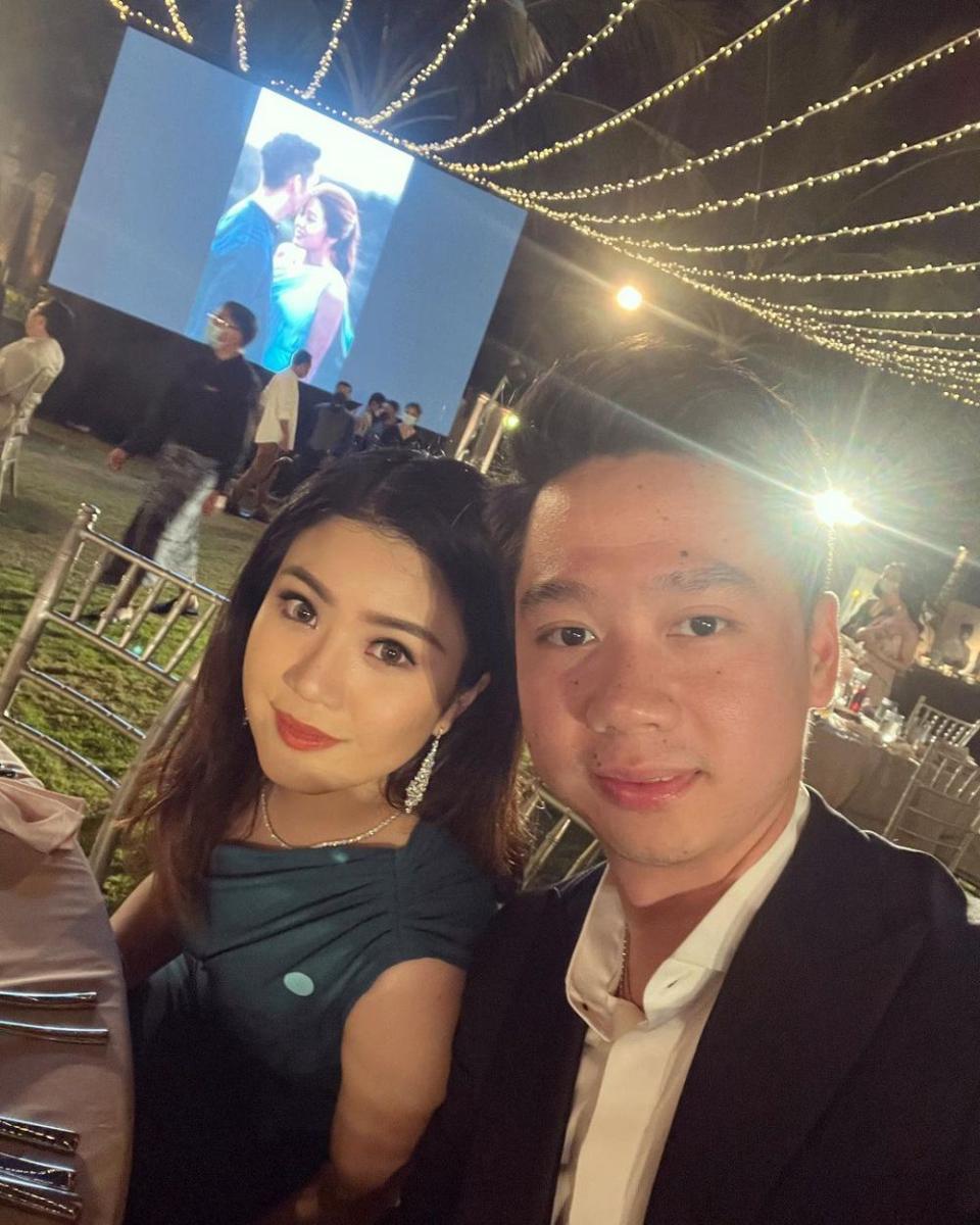 potret Valencia Tanoesoedibjo dan Kevin Sanjaya (instagram.com/valenciatanoe)