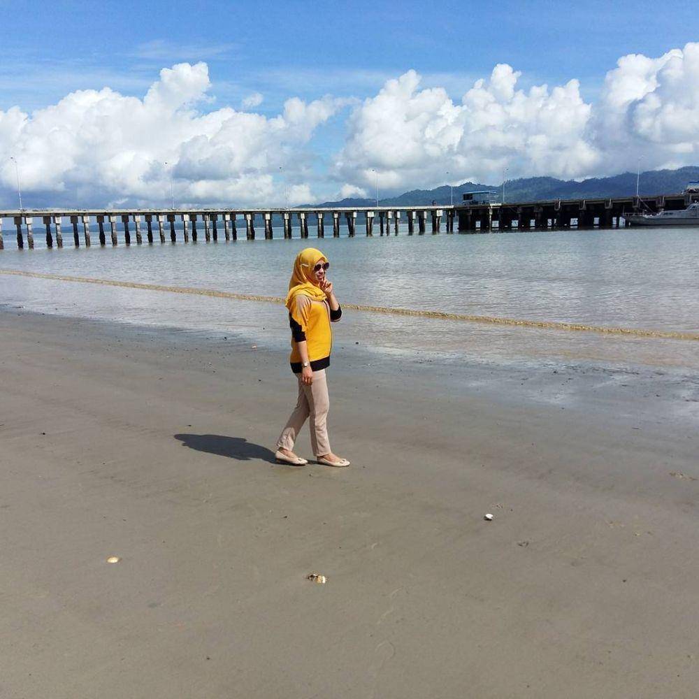 Potret Pantai Eching di Nunukan (instagram.com/rinhasuwandi)