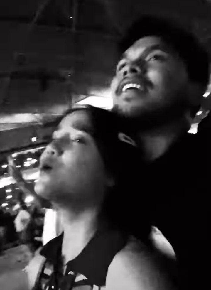 potret Fuji dan Thariq nonton konser Billie Eilish di Singapura (instagram.com/fuji_an)