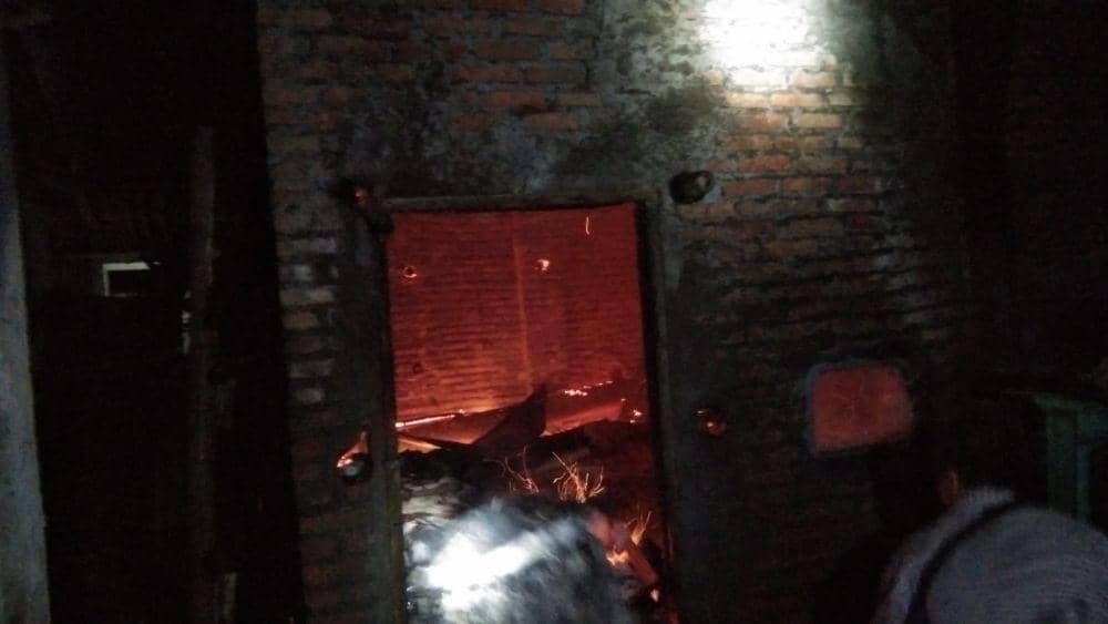 Omprongan Tembakau di Lombok Tengah Ludes Terbakar
