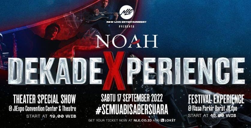 poster konser NOAH DekadeXperience (dok. New Live Entertainment)