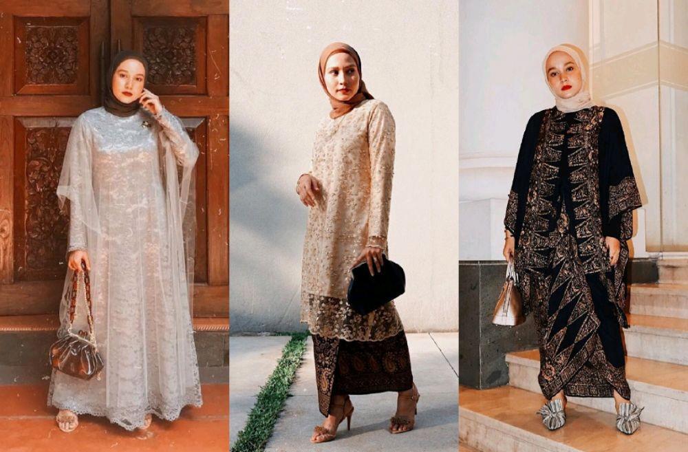 10 Referensi Gaya Kondangan Nissa Chair, Simpel tapi Terlihat Glamor