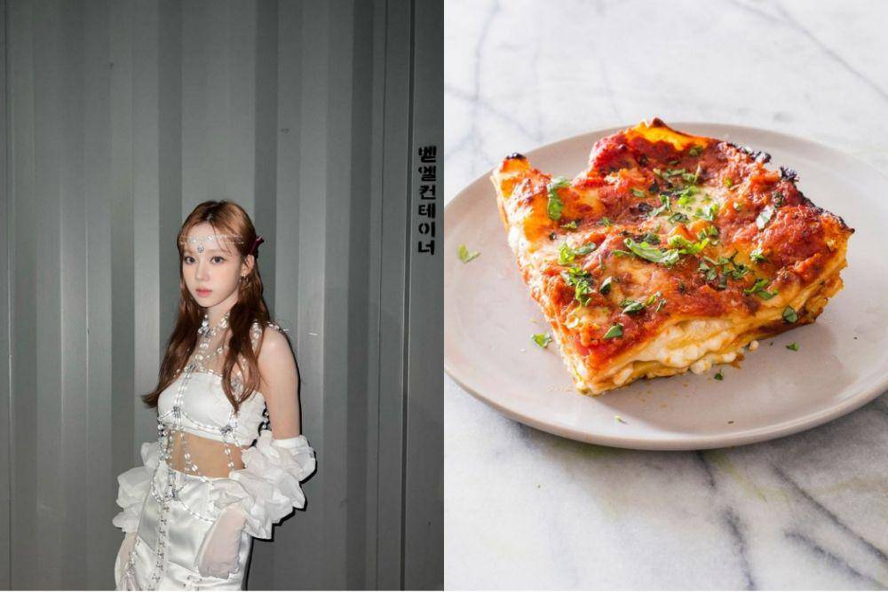 Winter aespa (instagram.com/aespa_official) | lasagna (instagram.com/cooksillustrated)