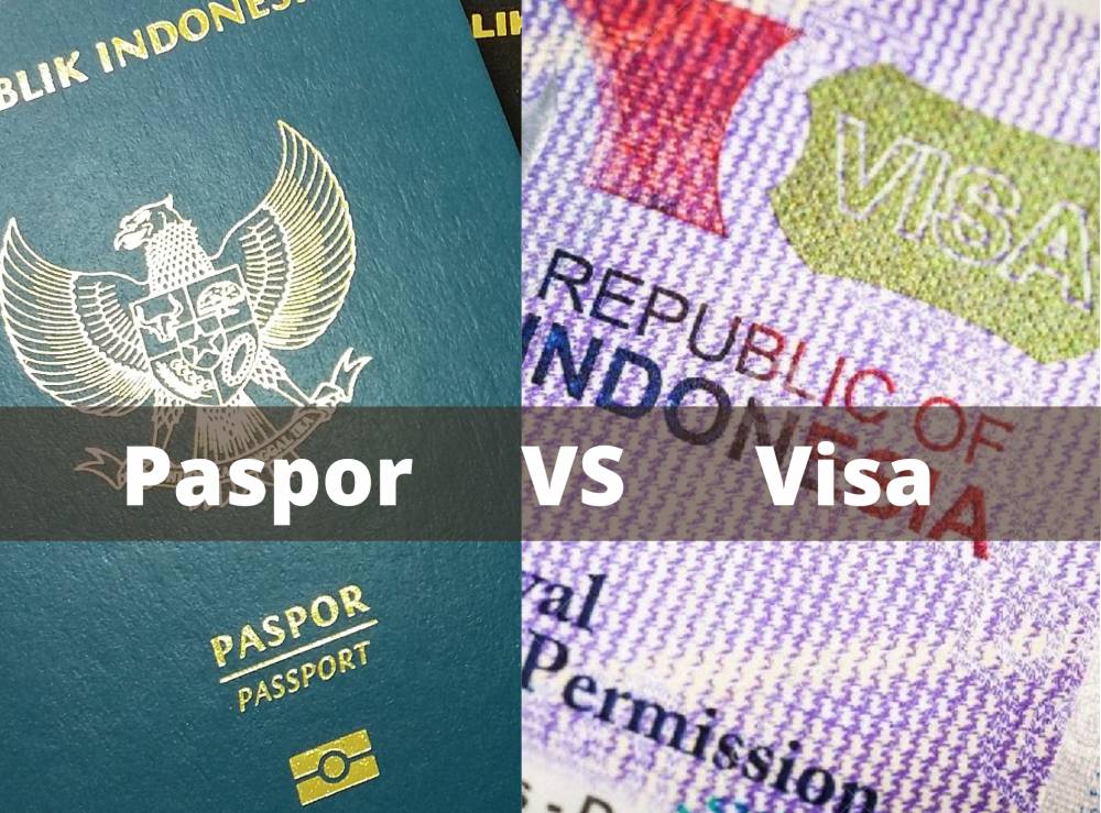 Ilustrasi paspor dan visa (kemlu.go.id & imigrasi.go.id)