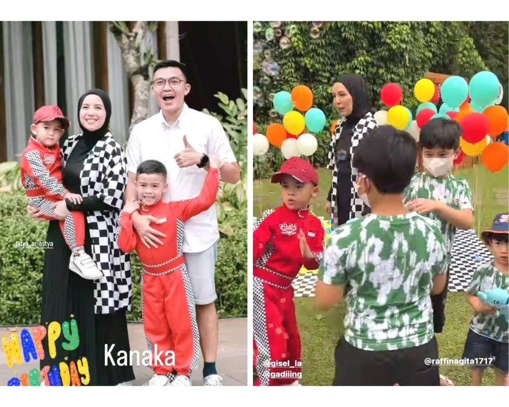 Ulang tahun Kanaka anak Tya Ariesta (instagram/hoc_costumes) - (instagram/tya_ariestya)