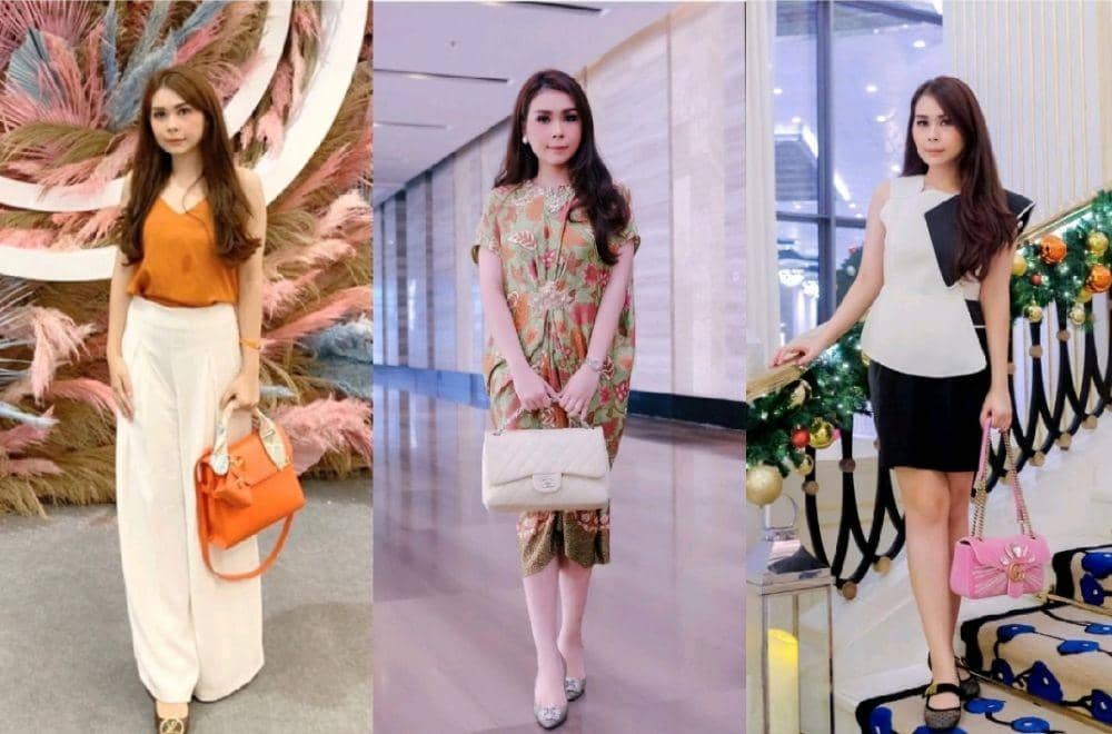 10 Ide OOTD Glamor Natalia Hasibuan, Calon Ipar Jessica Mila