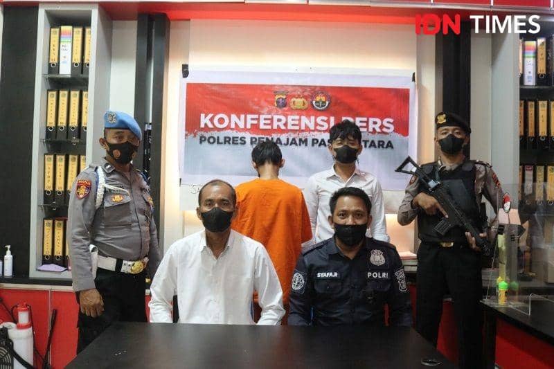 Edarkan Sabu, Pemuda Pengangguran Balikpapan Dibekuk Polres PPU
