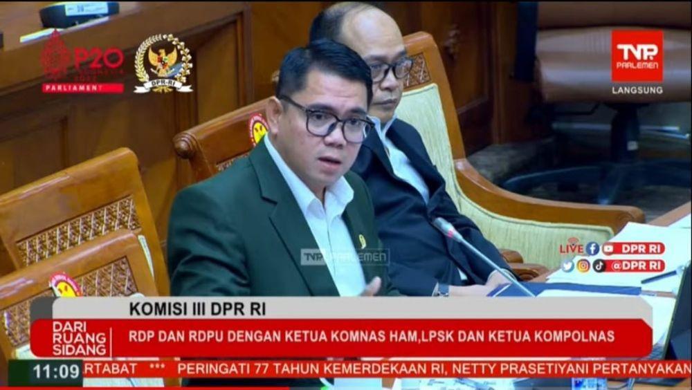 Arteria: DPR Tak Diam soal Kasus Ferdy Sambo, Kami Kerja dalam Senyap