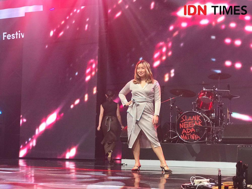 Fashion Show TikTok rancangan Christie Basil bersama 82 Konten Kreator (19/8/2022) IDN Times/Mitha Aullia