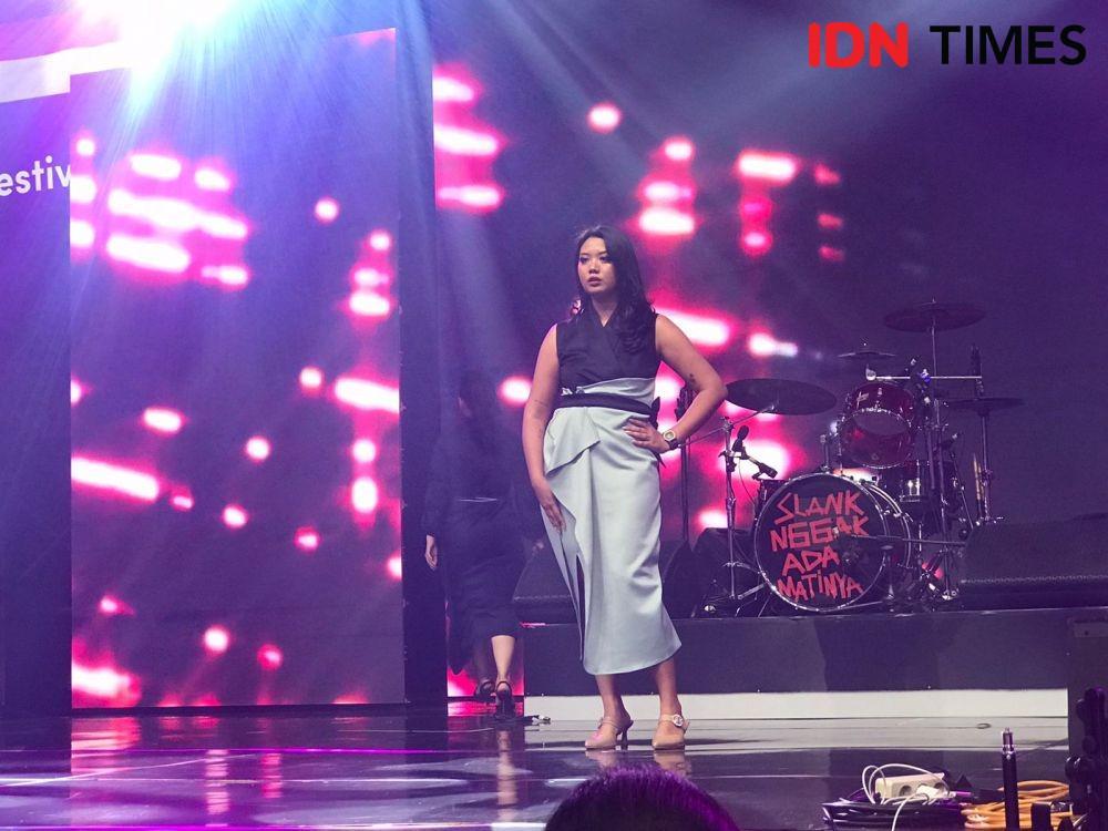 Fashion Show TikTok rancangan Christie Basil bersama 82 Konten Kreator (19/8/2022) IDN Times/Mitha Aullia
