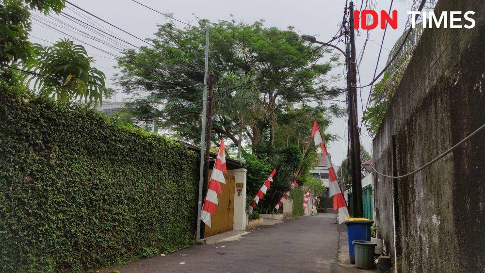 Rumah mertua Irjen Ferdy Sambo di Jalan Bangka XI A, Jakarta Selatan. (IDN Times/Yosafat Diva Bayu Wisesa)