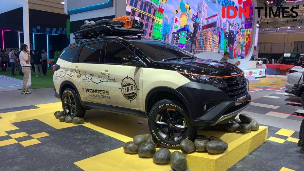 Daihatsu Terios 7 Wonders di GIIAS 2022 (IDN Times/Fadhliansyah)