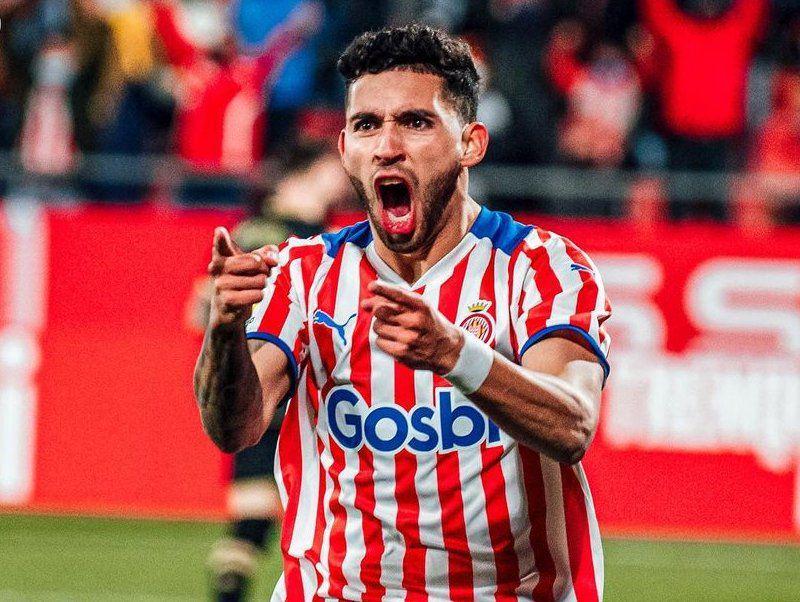 Nahuel Bustos berseragam Girona. (instagram.com/bustosnahuel10)
