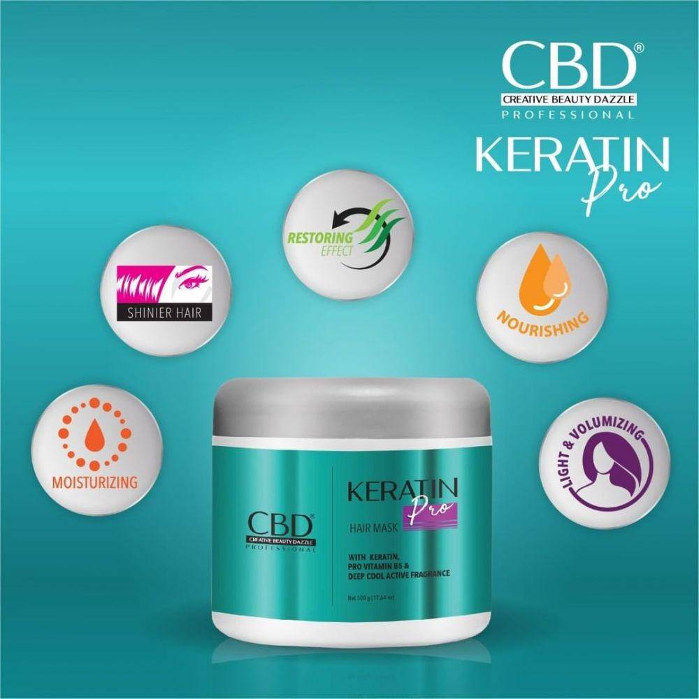 CBD Professional Hair Mask Keratin Pro (instagram.com/cbdprofessional)