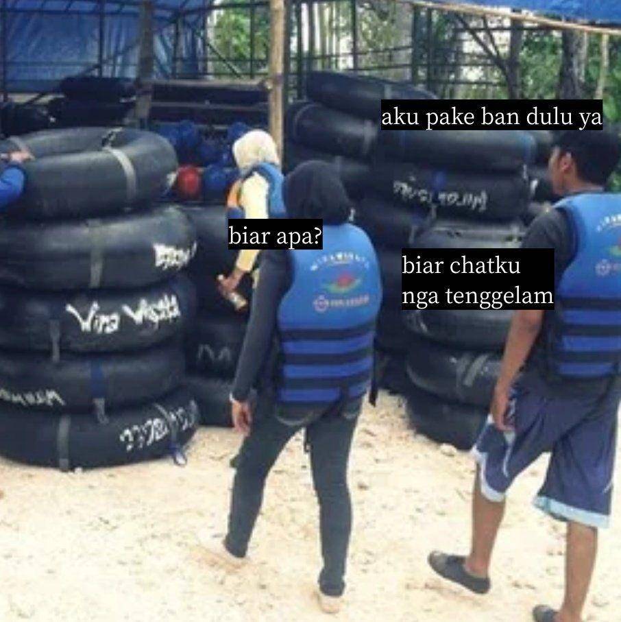 meme lika liku chat gebetan (twitter.com/rudesalam)