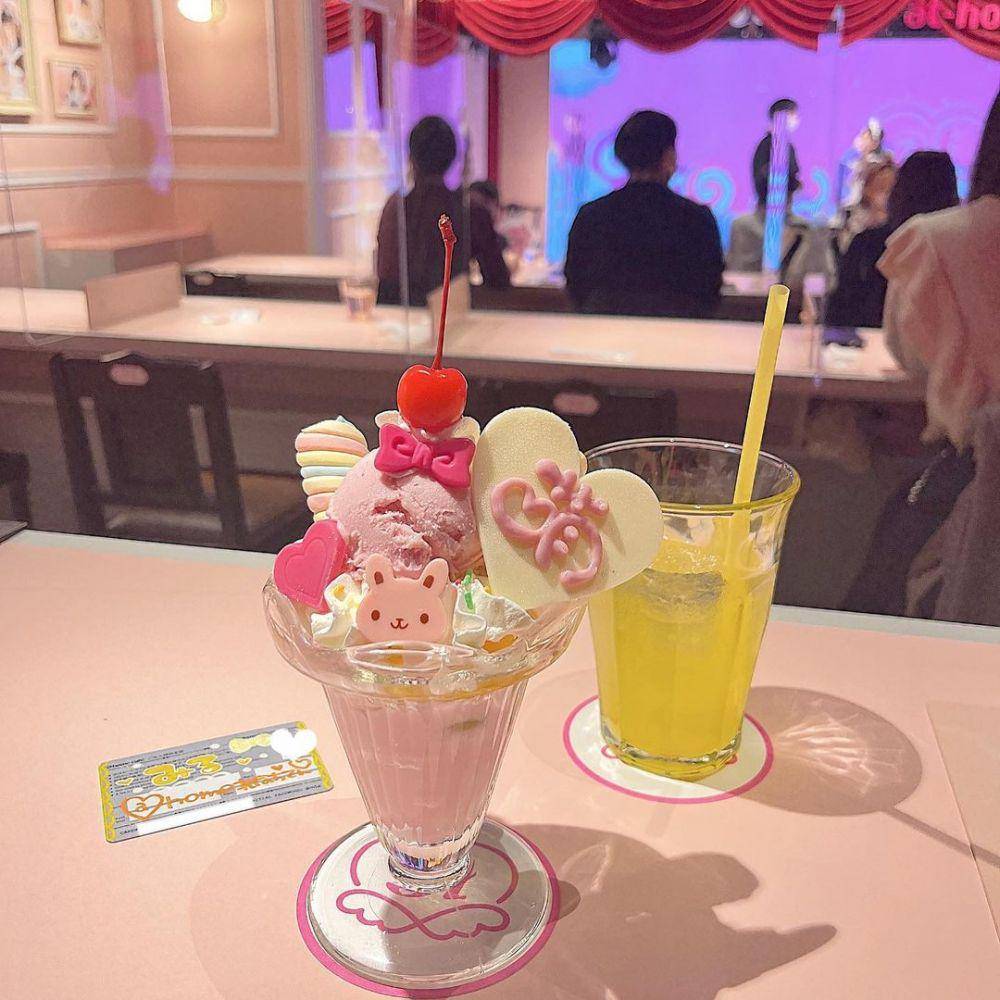dessert imut @home cafe (instagram.com/ miu_2525_)