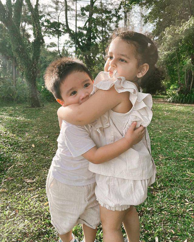 Playdate Athar dan Shiriin (instagram.com/citraciki)