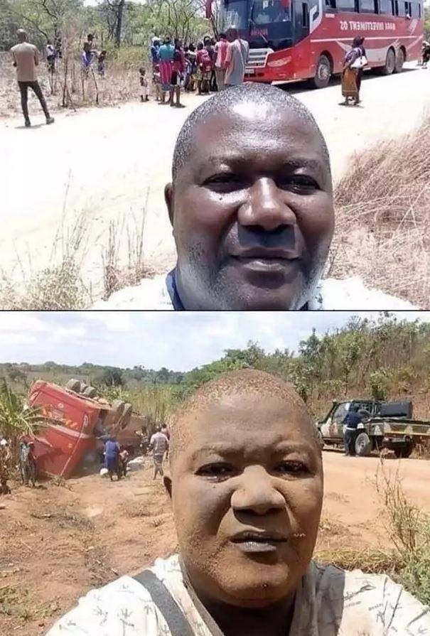 bapak-bapak selfie kocak (twitter.com/nocontextbapak)