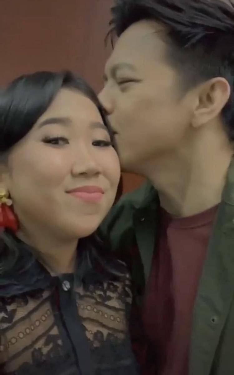 potret Kiky Saputri bareng Ariel NOAH (tiktok.com/kikysaputrii)